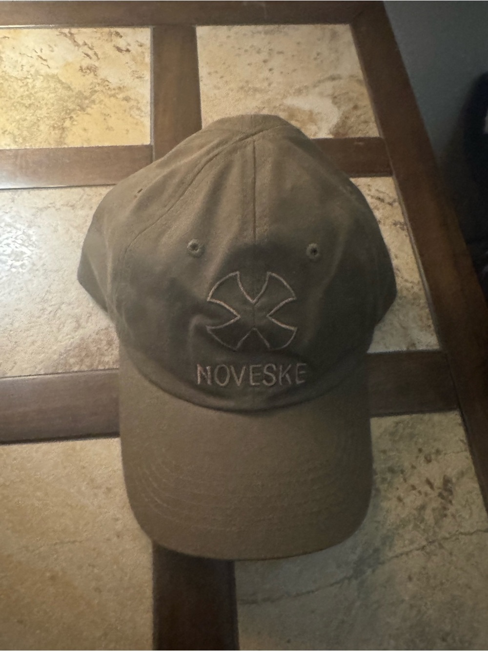 Noveske Khaki Baseball Cap with Logo